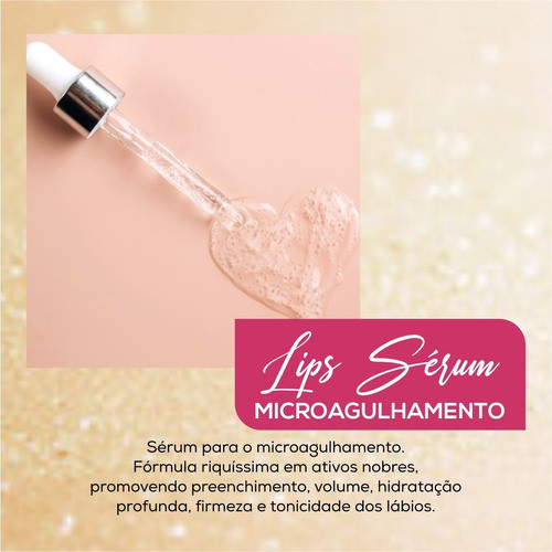 Microagulhamento Lips Serum De Hidratação Labial 1