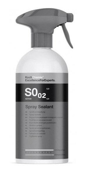 Koch Chemie Spray Sealant S0.02 Sellador Rapido 500ml 0