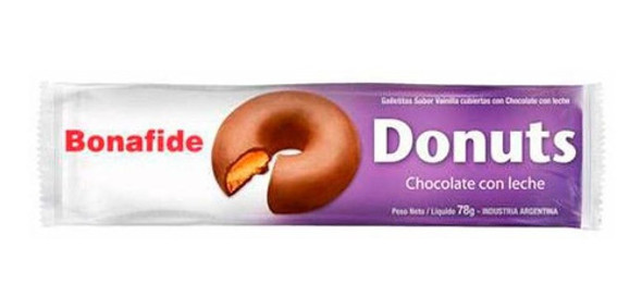 Pack X 3 Unid Galletitas  Leche 78 Gr Donuts Galletitas Dul 0