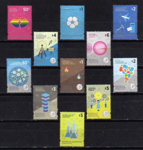 Argentina 2014 Decada Ganada Normal Y Up, Mint ( Pa 3 ) Ofer 1