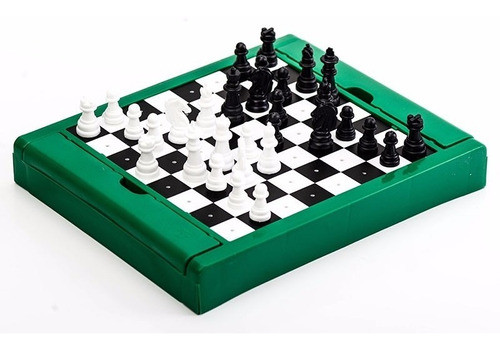 Ajedrez Juego Clásico Para Viaje Fichas De Insertar Top Toys 1