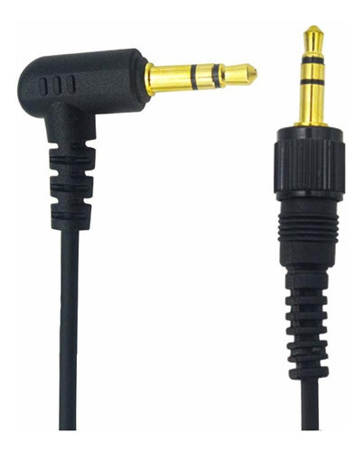 Cable De Audio Canfon 3.5mm A 3.5mm Para Camara Sony, Negro 1