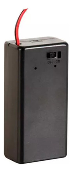 Portapila Porta Pilas 2 X Aaa Tapa Interruptor Switch 1