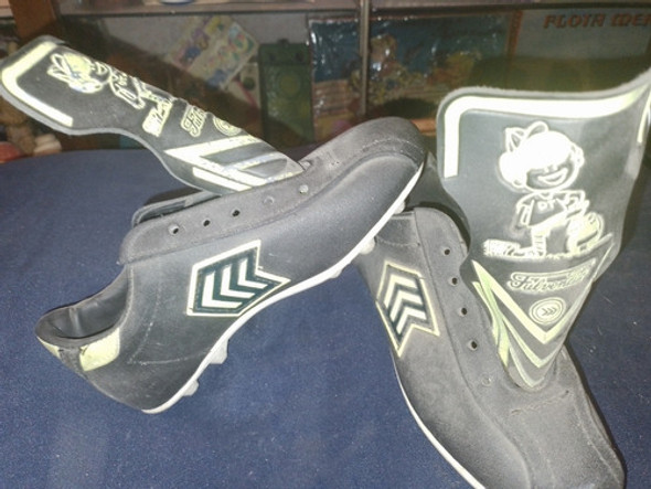 Botines De Futbol * Fulvence * Años 80 - De Cuero - N° 30 0