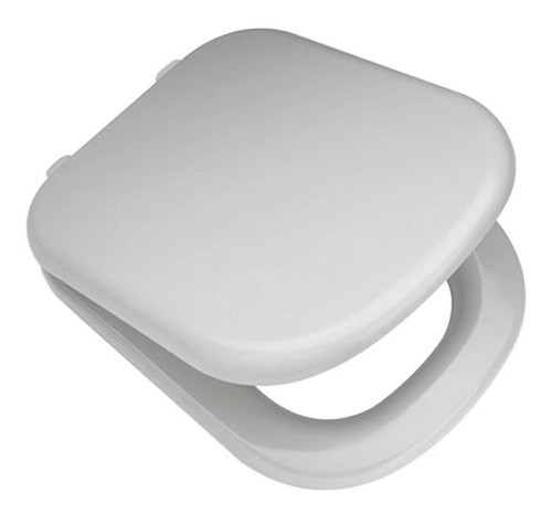 Tapa Asiento Inodoro Ferrum Bari De Madera Herraje Plastico 0