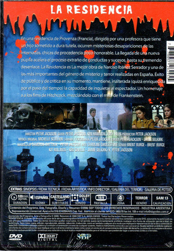 La Residencia - Dvd Nuevo Original Cerrado - Mcbmi 1