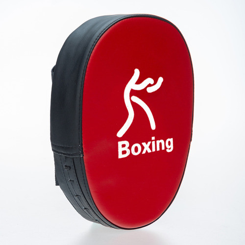 Luva De Boxe De Couro Pu Com Espuma Curva Espessa Para 0