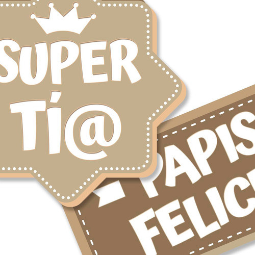 Cartelitos Para La Foto Photo Booth Props Baby Shower Beige 0