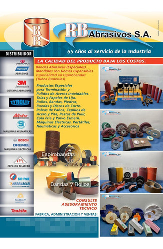 Polea Encolada Bpara Polvo Esmeril 10 X 4h 1