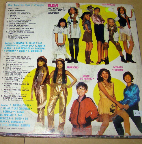 El Clan De La Clave De Sol Vinilo Lp Argentino Kktus 1