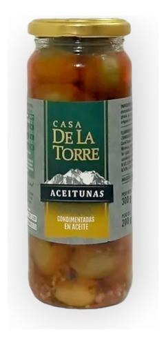 Aceitunas Condimentadas *300g Casa De La Torre 0