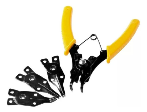 Juego Pinza Anillos Seguer 4 Puntas Intercambiables Davidson 1