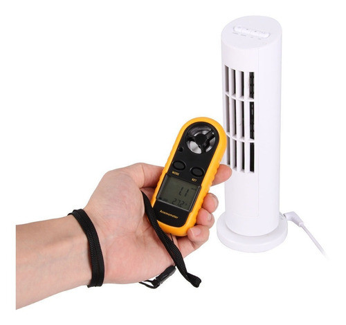 Lcd Aire Viento Velocidad Escala Manómetro Medidor Anemómetr 1
