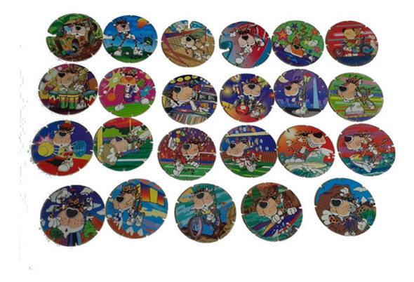 Lote De 23 Arma Tazos Chester Pepsico Snacks De Coleccion 0
