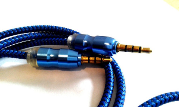 Cable Mini Plug A Plug Mini 3.5 Aux Audio Reforzado Cordon 0