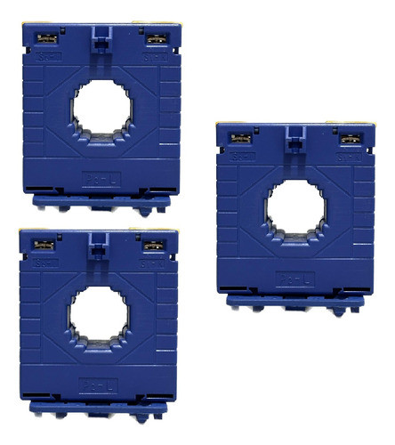 3 Pçs Transformador De Corrente Tipo Janela Jng Mes-30 50/5a 0