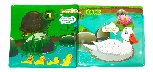 Libro Bebé Para Baño X 2 Unid Libro Infantil Para El Baño 1