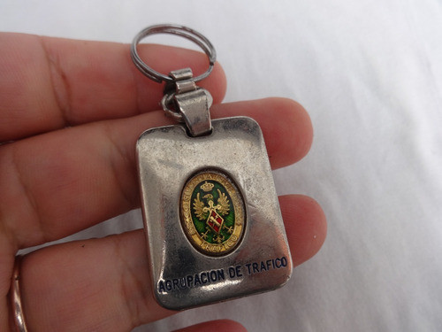 Llavero Antiguo Guardia Civil España Trafico Policia Insigni 1