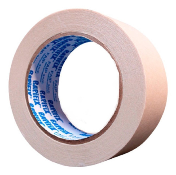 Cinta De Papel Para Uso General 48mm Caja 18 Rollos -rapifix 0