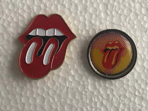 2 Pins De Los Rolling Stones 0