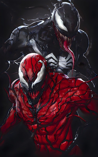 #136 Venom Poster Vinilo Autoadhesivo 100x60m 0