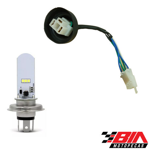 Chicote Lampada H4 Troca Soquete M5 Honda Bros 125 150 1