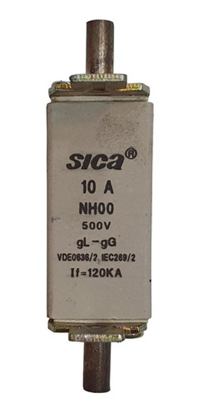Fusible Nh 000 10 A  Nh000 10a Nt000 500v 120ka 0