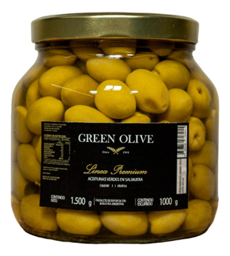Aceitunas Verdes Descarozada N° 1 X800g 0