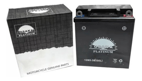 Bateria 12n5-3b Yt5a Fz Ybr125 Motomel Blitz 110 Osaka/keep 0