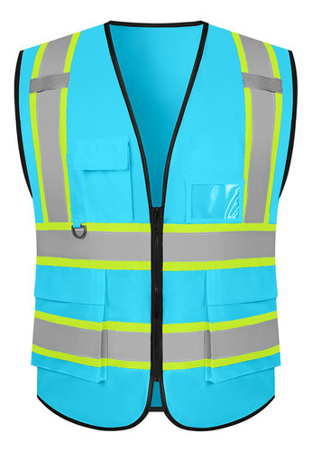 Evershare Chaleco De Seguridad Reflectante De Alta Visibilid 0