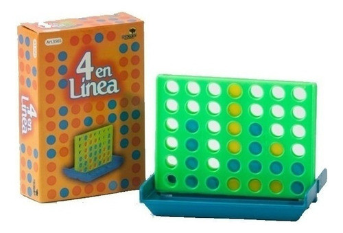 4 En Linea Juego De Mesa C/ Fichas De Viaje  Envios 1