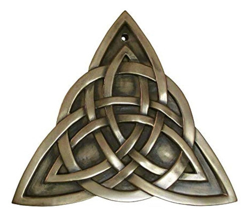 Trinity Knot Bronze Wall Plaque 0