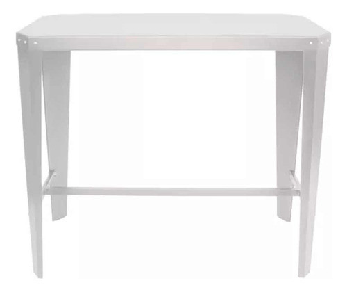 Mesa Barra Alta Tromen Runko 120 Cm Chapa Blanca Exterior 0