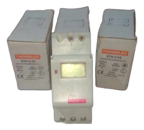 4 Timmer Digital Modelo 5th-c15 Marca Thomelec  - Prec C/uno 1