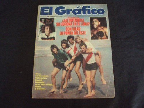 Revista El Grafico # 3044 -  Tapa River (merlo / Labruna) 0