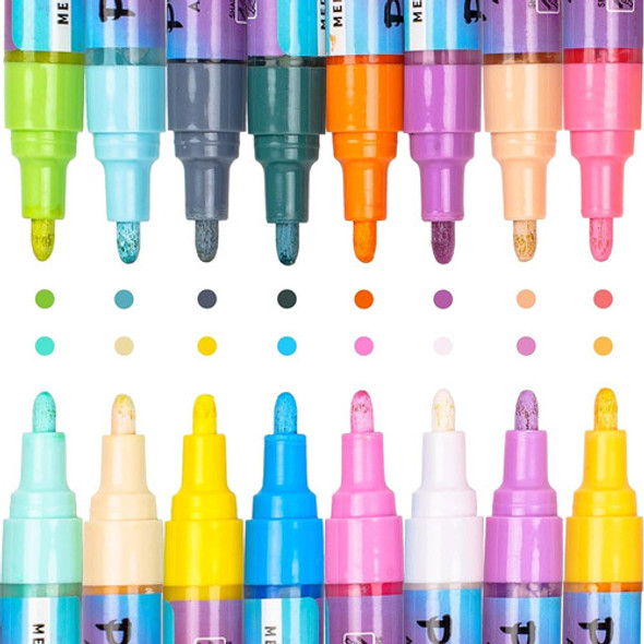 Pintar Bolígrafos De Pintura Acrílica Pastel | Paquete De 16 0