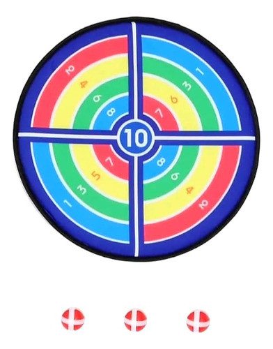 Juego Dardos Con Velcro 35 Cm 3 Pelotas Jretro 1