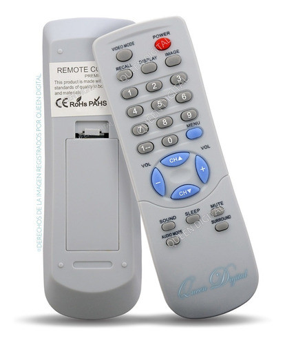 Control Remoto Para Sanyo Philco Top House Audiologic Talent 0