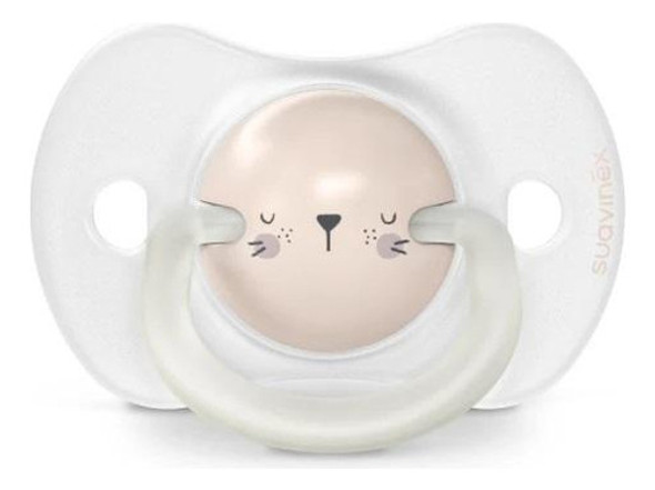 Chupete Suavinex Fisiológico Sx Pro 0-6m Nocturno Rosa 2 Uds 1