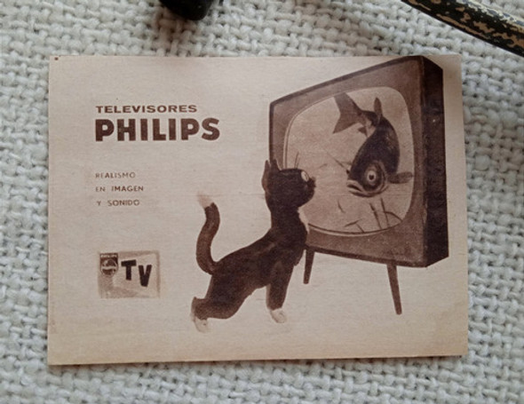 Antiguas Publicidades Televisor Rca Victor Y Philips / 1961 1 Antiguas Publicidades Televisor Rca Victor Y Philips / 1961 1