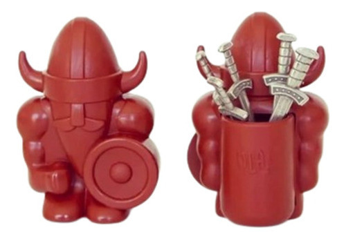 Porta Escarbadientes Con Forma De Vikingo 0