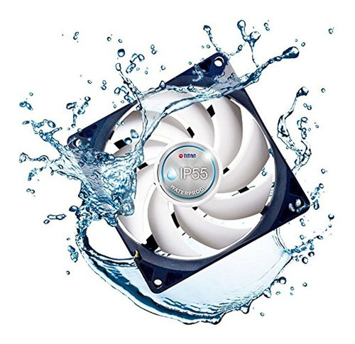 Titanio-ventilador De Refrigeracion De 12 V Cc Ip55 Resiste 0