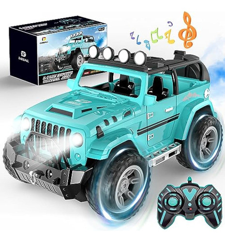 Deerc Auto Jeep A Control Remoto Con Niebla De 0