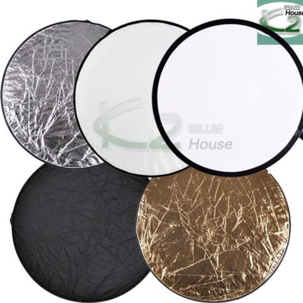 Fotografía 24  61cm 5 En 1 Redondo Plegable Multi Disco Refl 0