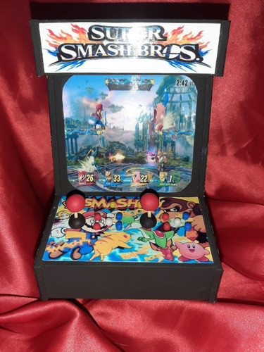 Alcancía Super Smash Bros Arcade 1