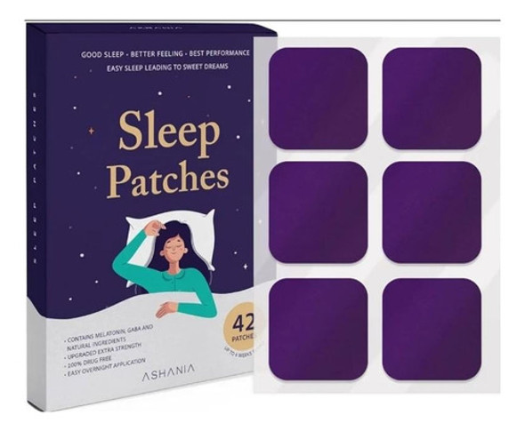 Parches Para Dormir Sueño Relajante Descansar Bien Pack X 10 0