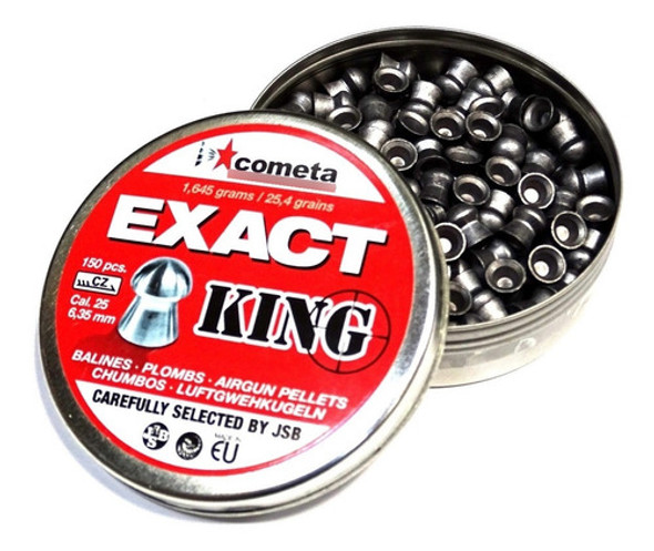 Balines Jsb 6.35 Mm Exact King 150 Un 25,39 Gr Cal .25 0