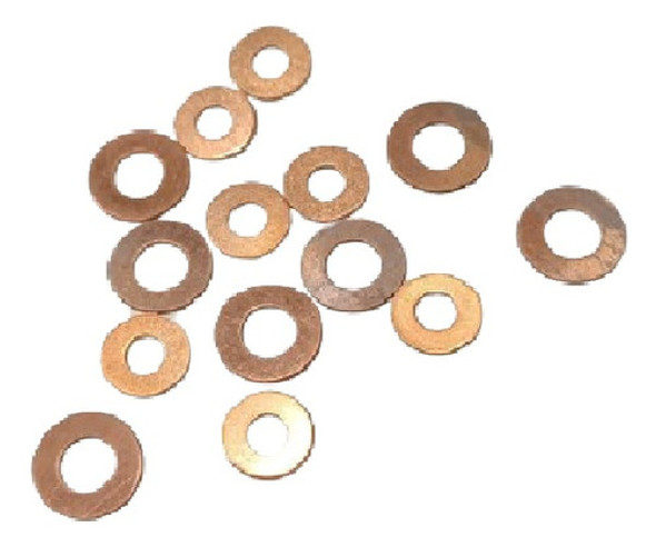 Arandela Plana De Cobre 1/8 - M3 Espesor 0.8mm X20u 0 Arandela Plana De Cobre 1/8 - M3 Espesor 0.8mm X20u 0