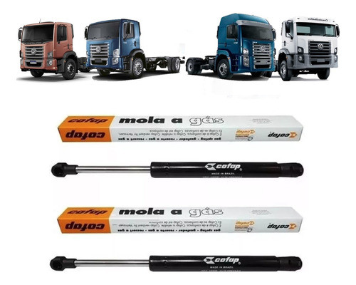 Par Amortecedor Capo Vw Constellation 13190 2018 2019 Cofap 0