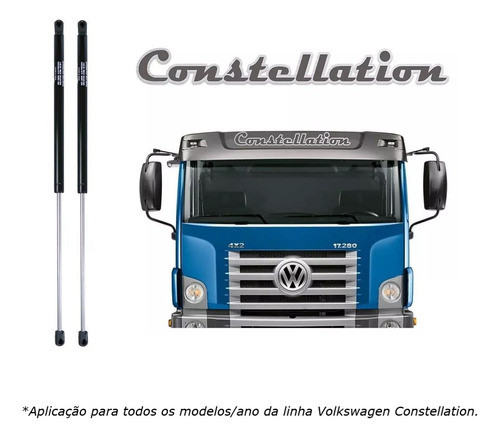 Par Amortecedor Capo Vw Constellation 13190 2018 2019 Cofap 1
